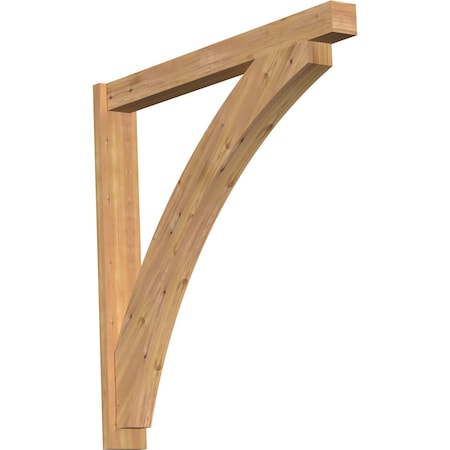 Ekena Millwork Thorton Block Smooth Outlooker, Western Red Cedar, 5 1/2"W x 46"D x 46"H OUT06X46X46THR05SWR